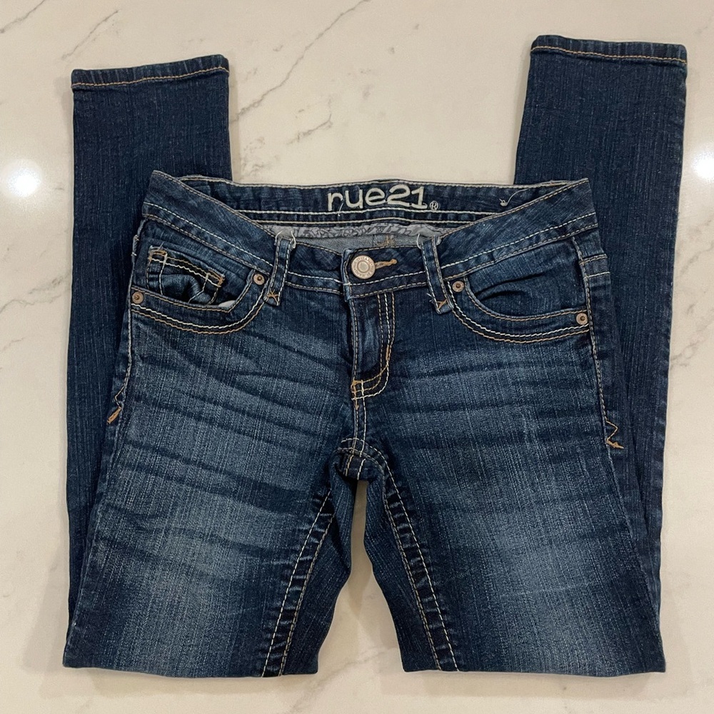 Y2K Low Rise Skinny Jeans